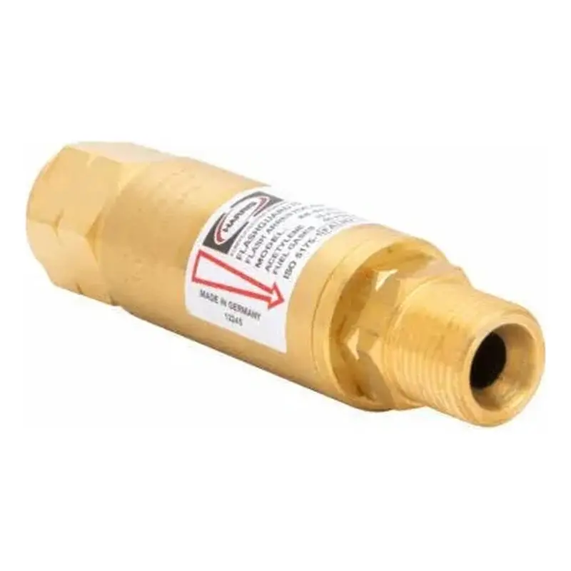 Harris Flashback Arrestor Oxygen Green for Regulator 188-R