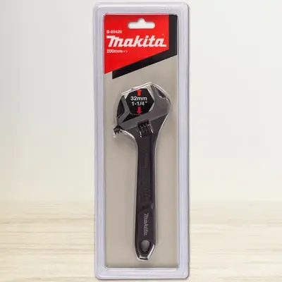 Makita Adjustable Wrench B-65420	(8")