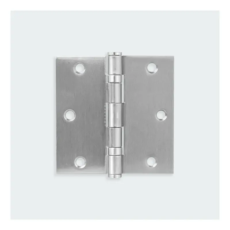 Herks Ball Bearing Door Hinge 4" x 4" x 3mm Antique Brass Pack of 2