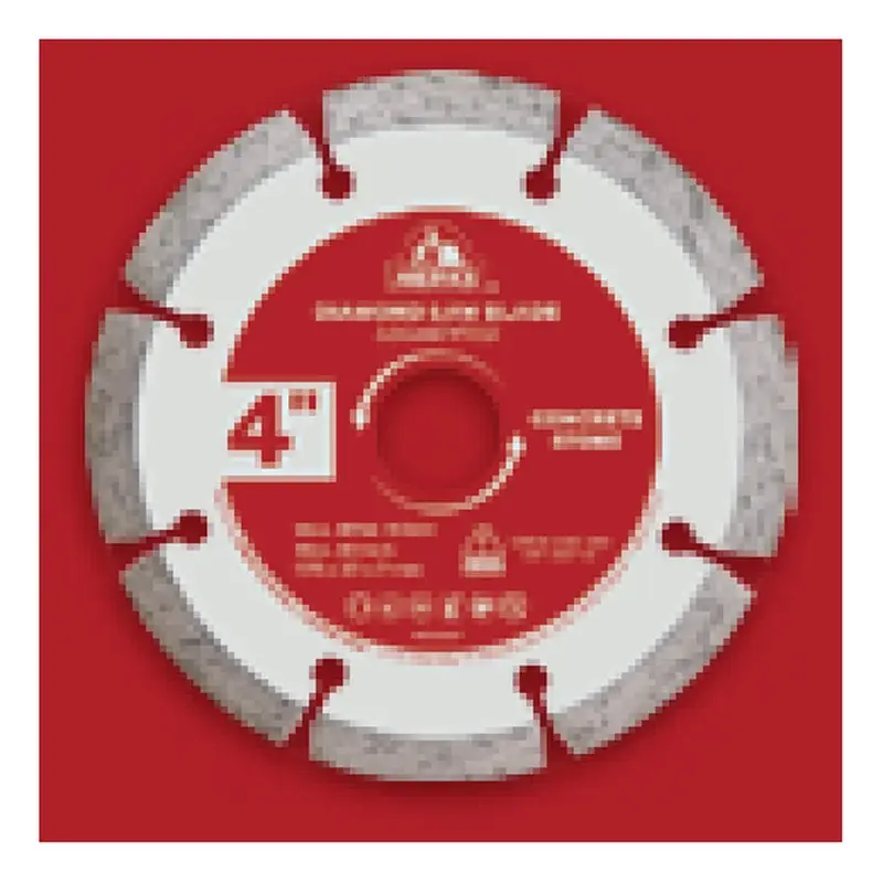 Herks 4" Diamond Saw Blade Segmented 105 x 20 x 7mm Concrete/Stone