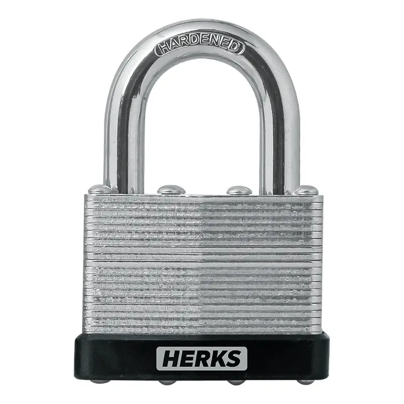 Herks Heavy Duty Laminated Padlock 45mm Short Shackle