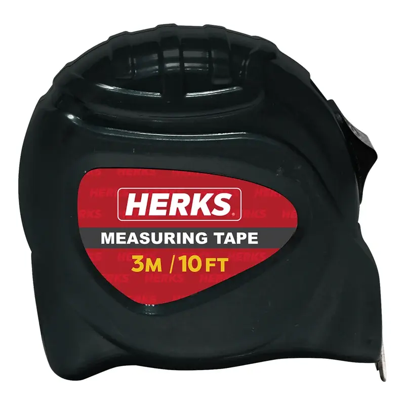 Herks Measuring Tape Plastic Case 3m
