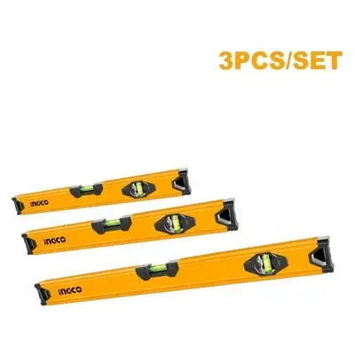 Ingco HSL10403 Spirit Level 3Pcs Set