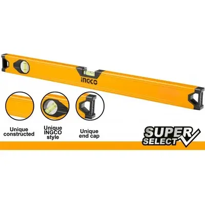 Ingco Spirit Aluminum Level Bar (SS) HSL58100 (100cm)