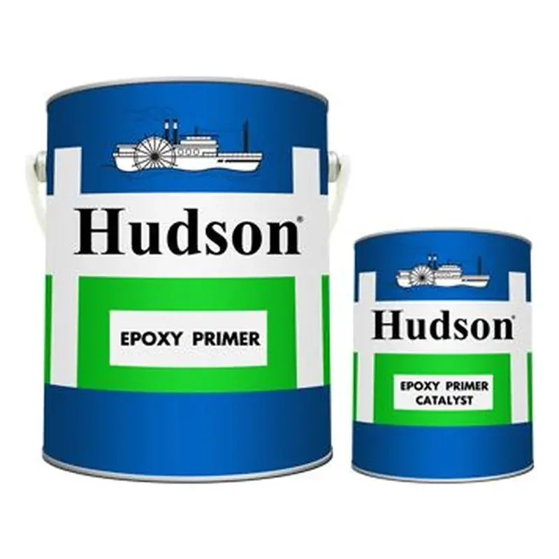 Hudson Epoxy Primer Red Oxide With Catalyst 1L Set
