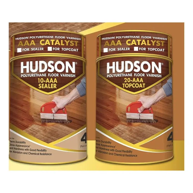 Hudson Woodguard Polyurethane Sealer & Topcoat Catalyst 1/4L