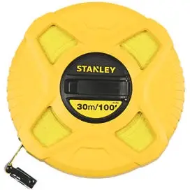 Stanley Fiberglass Long Tape 30m