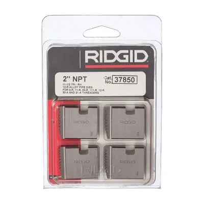Ridgid Pipe Dies for 12-R Manual Pipe Threader 3/8" NPT HS PVC