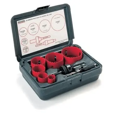 Ridgid 1248 Plumber's Hole Saw Kit