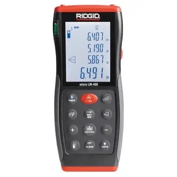 Ridgid micro LM-400 Laser Distance Meter / Range Finder