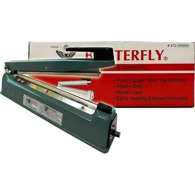 Butterfly #472 Impulse Sealer 8" (200mm)