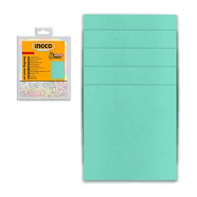 Ingco AKFS145115 Sanding Sheet 145x114MM 50Pcs