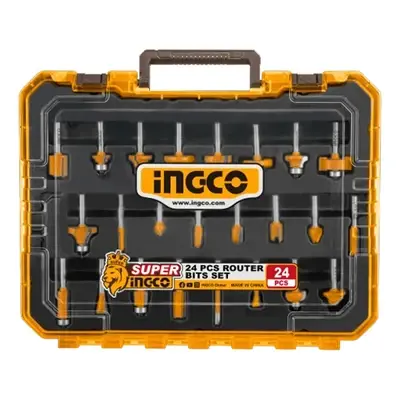 Ingco AKRT2401022 Router Bit Set 24Pcs 1/2"