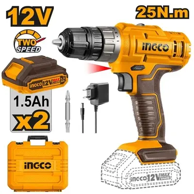 Ingco CDLI1228 LI-ION Cordless Drill 12V