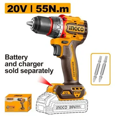 Ingco CDLI205581 55Nm Cordless Drill 20V