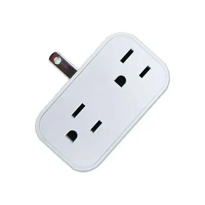 Omni Side Access Multiple Socket Adapter 4-Gang 10A