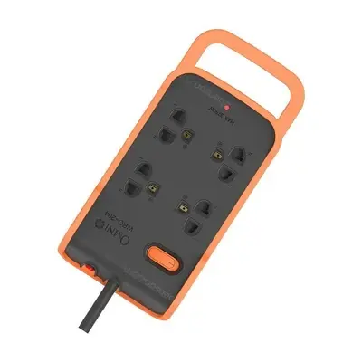 Omni Heavy Duty Extension Cord 4-Gang with Ground 6m