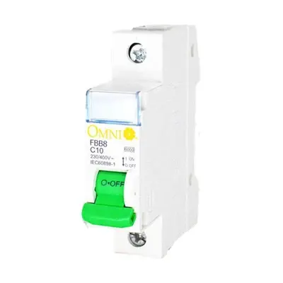 Omni Mini Circuit Breaker 1-Pole 16A