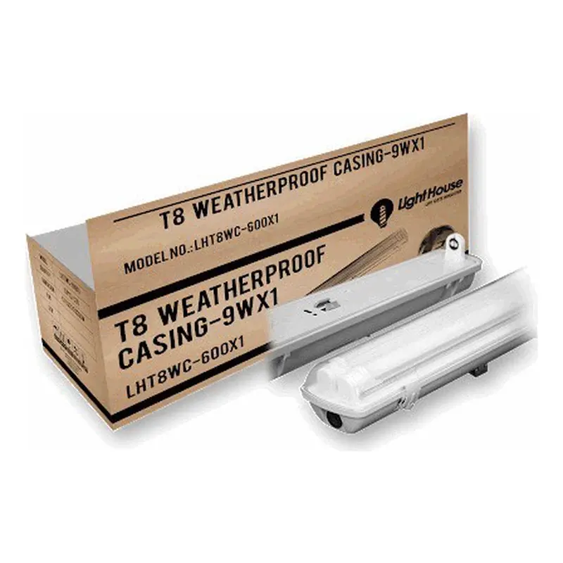 Lighthouse LED T8 Casing Weatherproof Single 20W x 1 1200mm