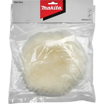 Makita 794176-0 Wool Bonnet / Polishing Pad 7" Loop Type