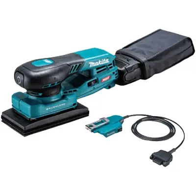 Makita BO005CGZ Cordless Random Orbit Sander with Built-In Dust Extraction 40V 80x130MM (Variable) [Bare]