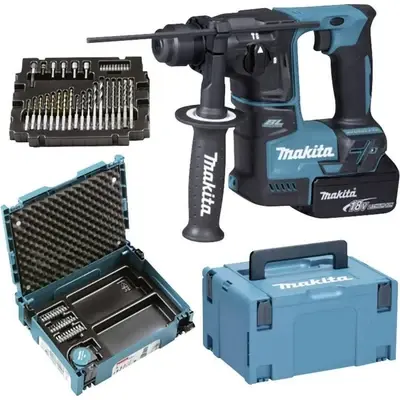 Makita DHR171FJX1 18V 17mm SDS-PLUS Cordless Brushless Rotary Hammer (LXT-Series)