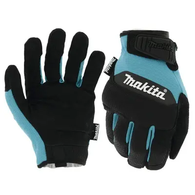 Makita Genuine Leather Palm Performance Gloves MED