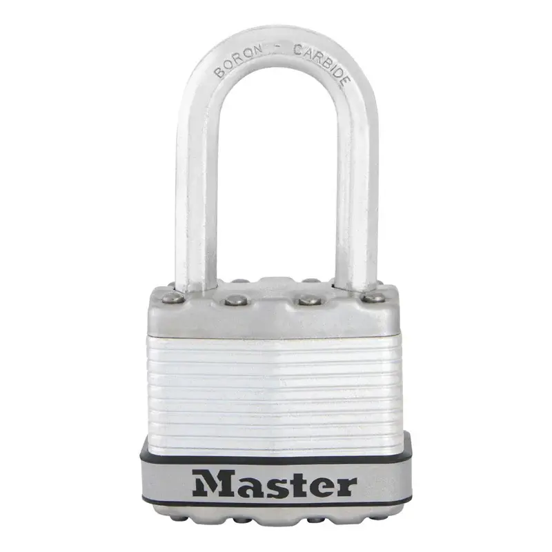 Master Lock Excell Series Long Shackle Padlock w/ 4 Keys No. M1DLF 45mm