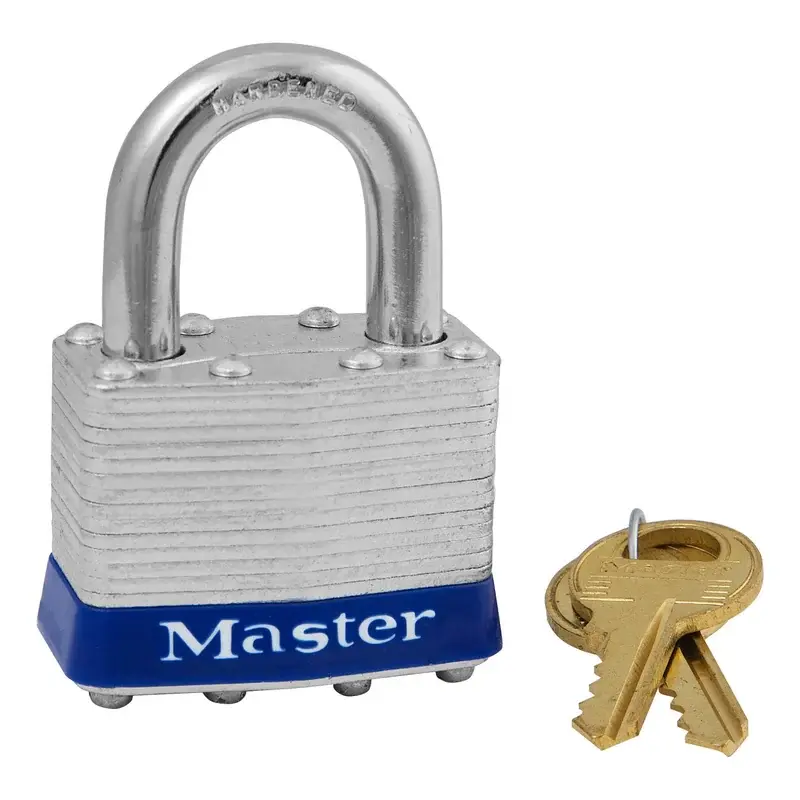 Master Lock Laminated Padlock w/ 2 Keys No. 1D 45mm