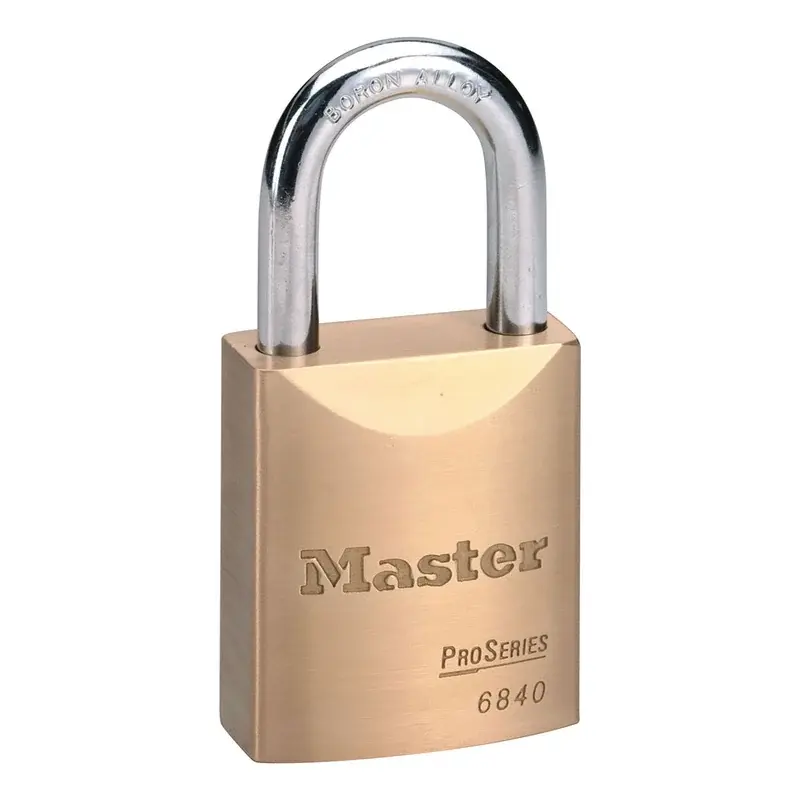 Master Lock Pro Series Solid Brass Padlock No. 6840 45mm
