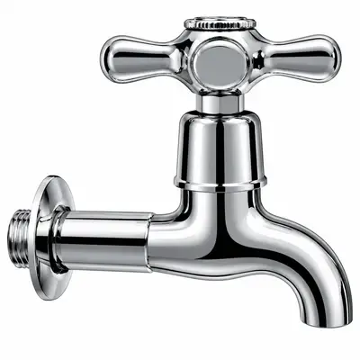 Meco 2211 Cross Handle Sink Faucet 4"
