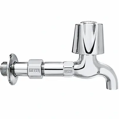 Meco 2218 Chrome Crown Handle Sink Faucet 6"