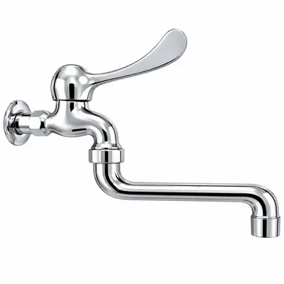 Meco 2258 Lever Handle With Extended Spout Sink Faucet