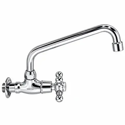 Meco 2274 Cross Handle Adjustable Spout Sink Faucet