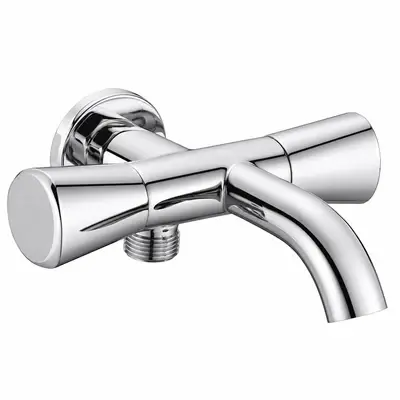 Meco 2321 Twin Head Metal Handle Multi-Purpose Faucet (Horizontal)