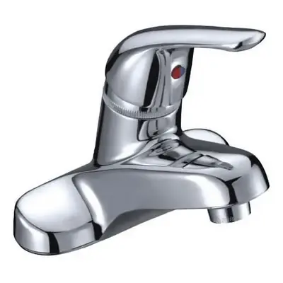 Meco 41242CP Lever Handle Single Control Lavatory Faucet 4"