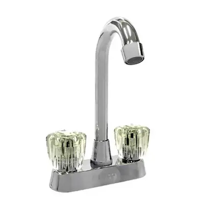 Meco 47801CP 2 Acrylic Handle Bar Faucet