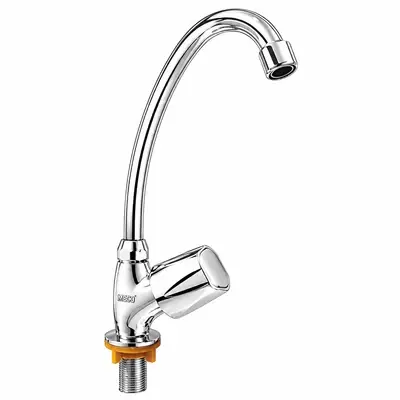Meco 622 Metal Handle Vertical Tap Sink Faucet  (Counter Type)