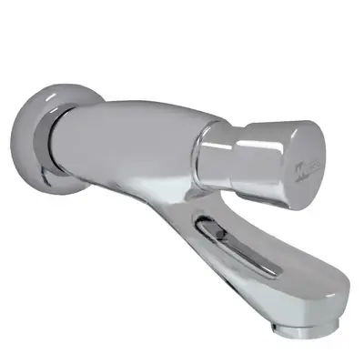 Meco 706 Delay Action Lavatory Faucet (Wall Mount Type)