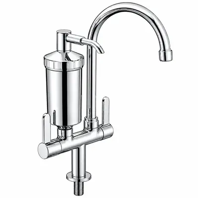 Meco 723 Lever Handle High Rise Vertical Tap With Purifier