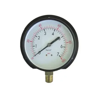 Meco Oxygen Gauge (2-1/2 ") 4000 PSI