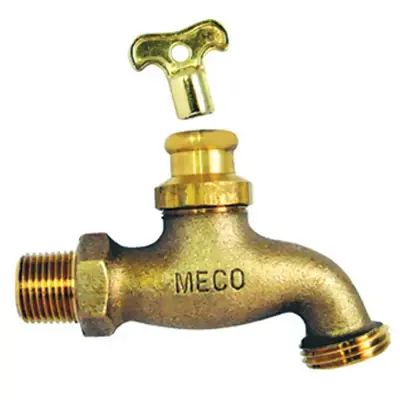 Meco V204BP Hose Bib With Key Faucet