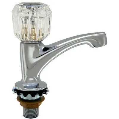 Meco V2231 Acrylic Handle Lavatory Faucet