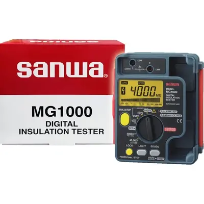 Sanwa MG1000 Digital Insulation Tester 1000V AC (Megger Tester / Resistance Tester)