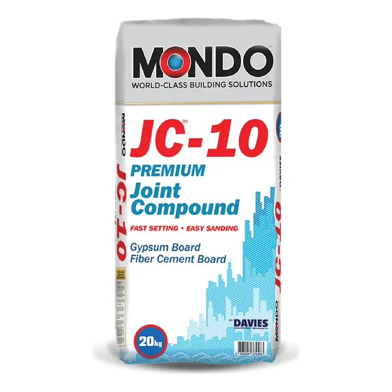 Mondo JC-10 White Powder Joint Compound 20kg Bag