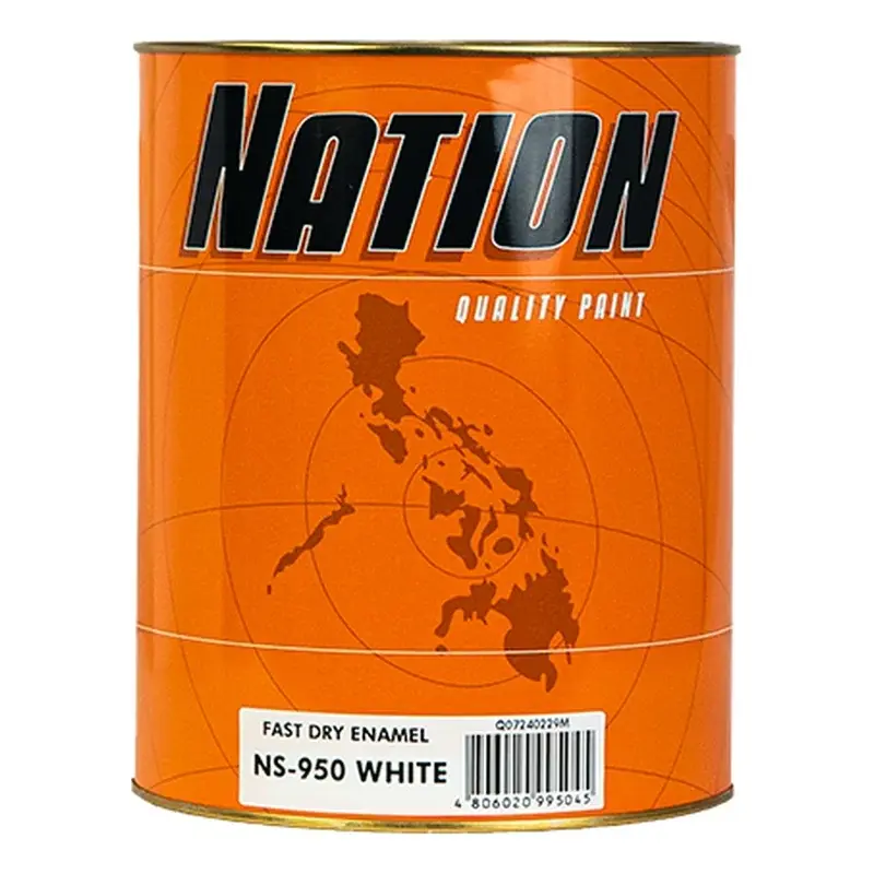 Nation Fast Dry Enamel White 1L