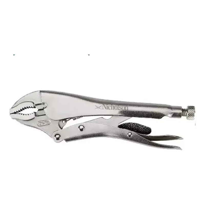 Nicholson Chrome-Moly Locking Pliers 6" C-Clamp Regular Tip