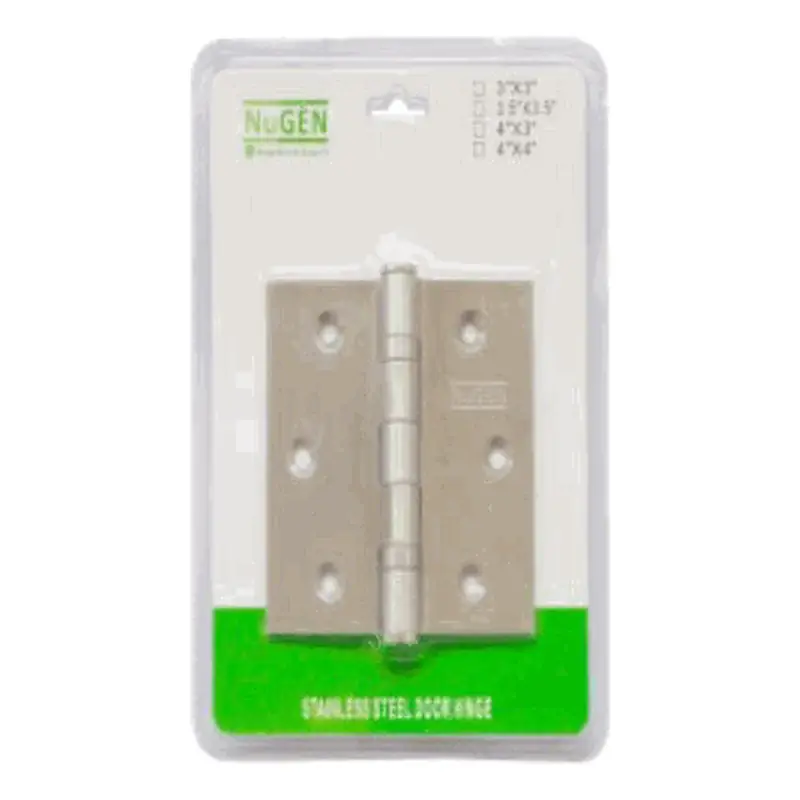 NuGEN Stainless Ball Bearing Door Hinge 3 1/2" x 3 1/2"