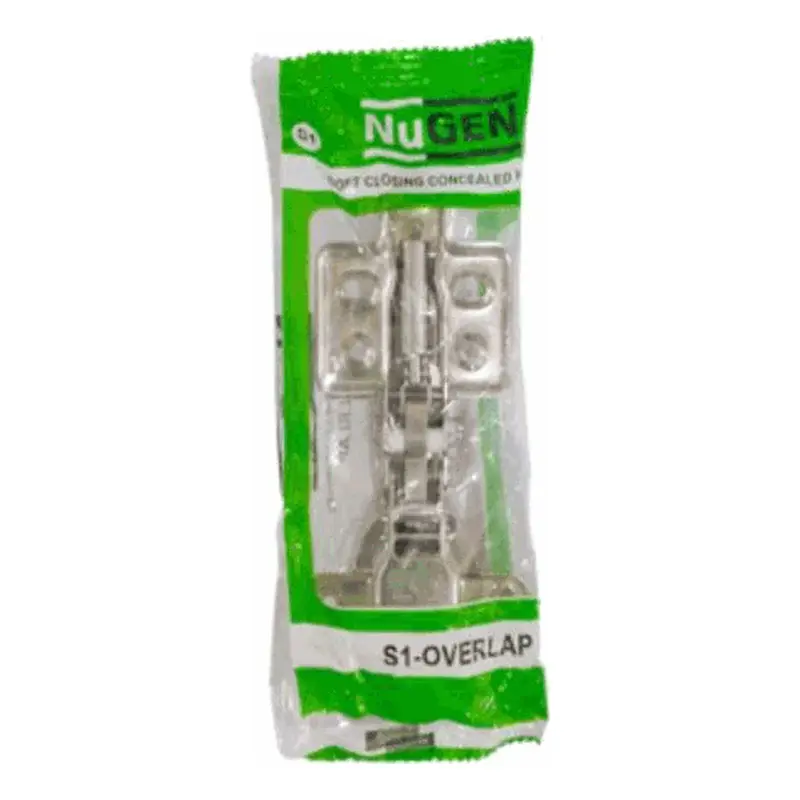 NuGEN Soft Close Concealed Hinge with Screws S1 (overlap)