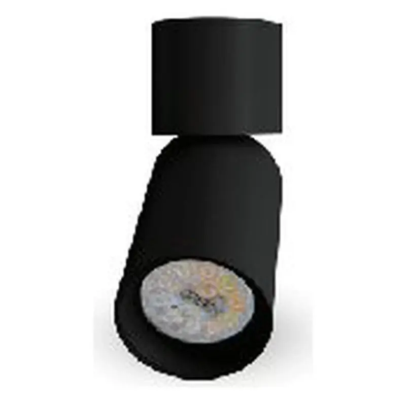 Omni Aluminum Round Surface GU10 Casing Black